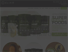Tablet Screenshot of elixirdetox.com